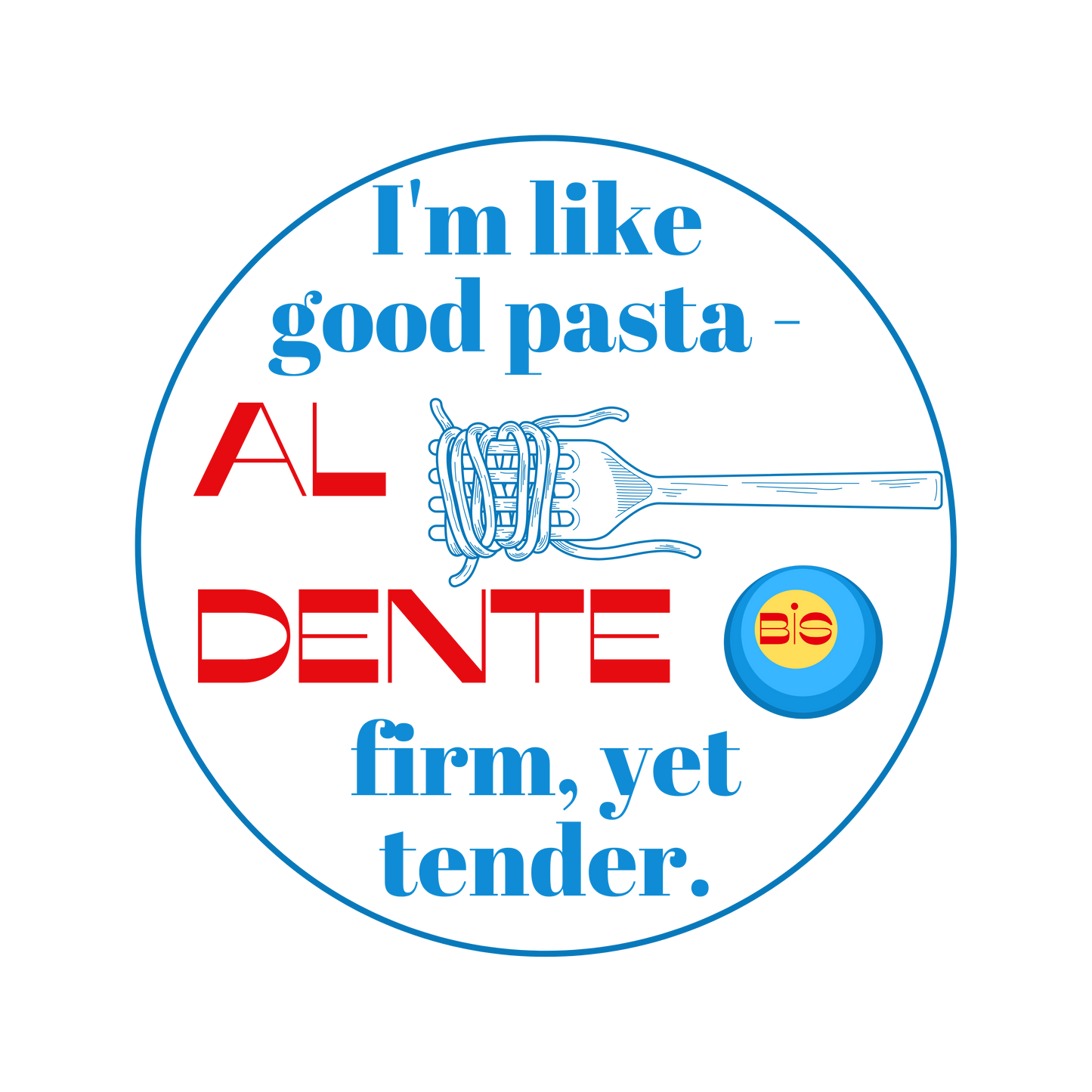AL DENTE Sticker
