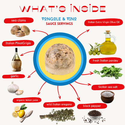 Vongole & Vino Sauce Servings (4-Pack)